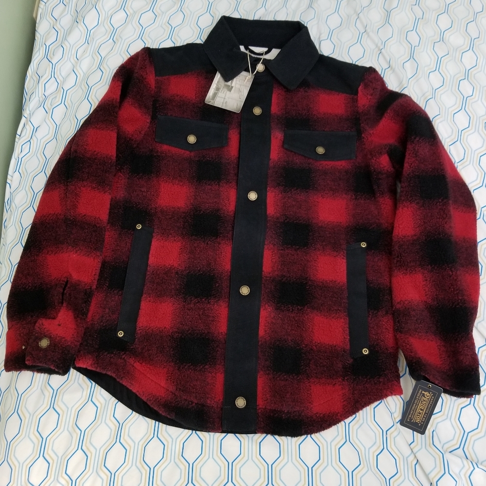 NEW Pendleton Flannel Shirt Jacket Buffalo Plaid